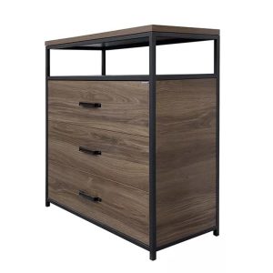 Тумба напольная Comforty Лофт 90 Дуб тёмно-коричневый 00-00012374CF