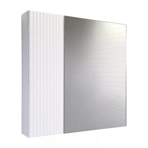 Шкаф зеркальный Comforty Муром 80 Белый матовый 00-00020165CF