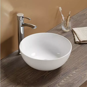 Раковина накладная Comforty 35,8 Белый глянцевый 107