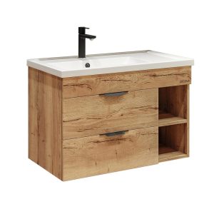 Тумба подвесная Grossman Форта 80 Дуб галифакс 108004