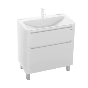 Тумба напольная Grossman Адель 79 Белый глянцевый 108007