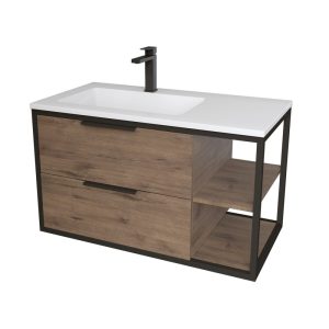 Тумба подвесная Grossman Лофт 90 Веллингтон / Черный 1090012