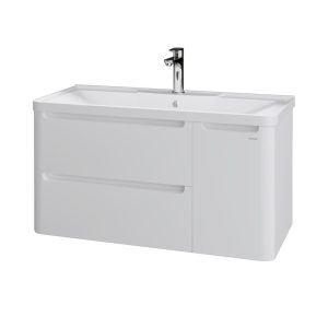 Тумба подвесная Grossman Адель 90 Белый глянцевый 109003