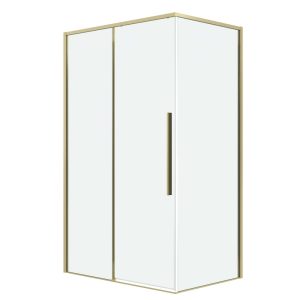 Душевой уголок Grossman Galaxy 100х70 Золото / Прозрачное 120.K33.01.1070.32.00