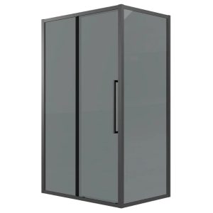 Душевой уголок Grossman Cosmo 120х70 Черный / Тонированное 120.K33.02.1270.21.10