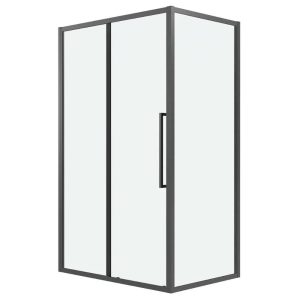 Душевой уголок Grossman Cosmo 140х70 Графит / Прозрачное 120.K33.02.1470.42.00