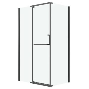Душевой уголок Grossman Pragma 100х90 Графит / Прозрачное 120.K33.03.1090.42.00