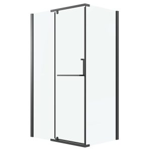 Душевой уголок Grossman Pragma 110х100 Черный / Прозрачное 120.K33.03.1110.21.00