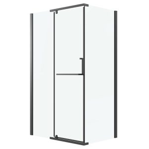 Душевой уголок Grossman Pragma 110х80 Черный / Прозрачное 120.K33.03.1180.21.00