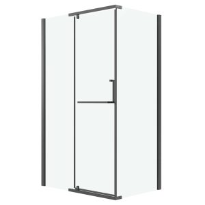 Душевой уголок Grossman Pragma 120х80 Графит / Прозрачное 120.K33.03.1280.42.00