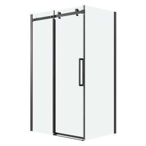 Душевой уголок Grossman Classic 100х80 Черный / Прозрачное 120.K33.04.1080.21.00