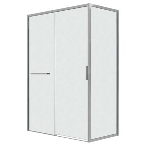 Душевой уголок Grossman Style 110х70 левый Хром / Шиншила 120.K33.05.1170.10.02