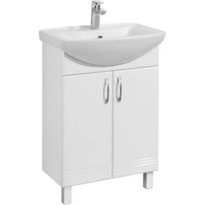 Тумба напольная Aquaton Онда 61,5 с раковиной Грация Белый 1A1228K1ON010