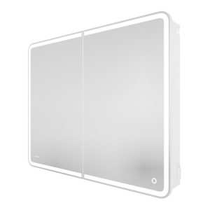 Шкаф зеркальный Grossman Адель 100 с LED подсветкой Белый 2010004