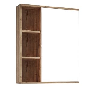 Шкаф зеркальный Grossman Форта 60 Дуб галифакс 206003