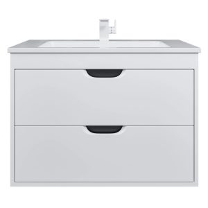 Тумба подвесная Uperwood Modul 75,8 Белый / Графит 2930205355