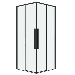 Душевой уголок Grossman Galaxy 110х100 Черный / Прозрачное 300.K33.01.1010.21.00