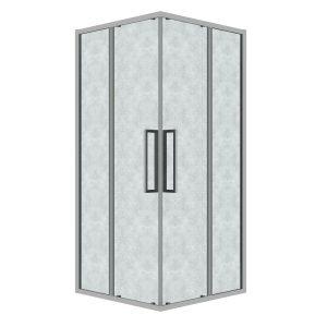 Душевой уголок Grossman Cosmo 80х80 Хром / Шиншила 300.K33.02.8080.10.02 Душевой уголок Grossman Cosmo 80х80 Хром / Шиншила 300.K33.02.8080.10.02