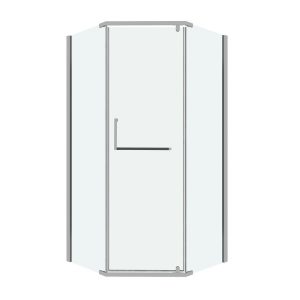 Душевой уголок Grossman Pragma 90х90 Хром / Прозрачное 302.K33.03.9090.10.00