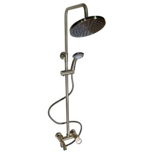 Душевая система Санакс Magnus с изливом Черный матовый 8775