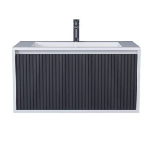 Тумба подвесная Uperwood Next Premium 80 Белый / Графит 3930205154 Тумба подвесная Uperwood Next Premium 80 Белый / Графит 3930205154