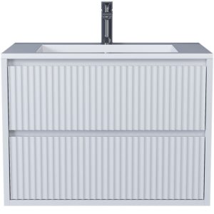 Тумба подвесная Uperwood Next Premium 69,4 с раковиной Белый матовый 3930205165 Тумба подвесная Uperwood Next Premium 69,4 с раковиной Белый матовый 3930205165