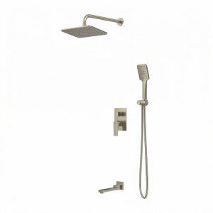 Душевая встройка Grossman Classic с изливом Никель 501.K35.04.120