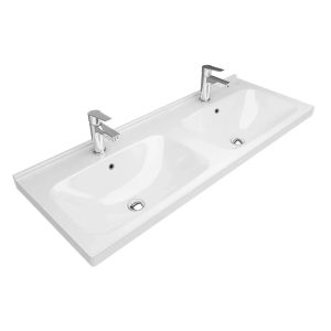 Раковина двойная Comforty 120 Белый глянцевый 501120