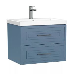 Тумба подвесная Cersanit Classic 60 Голубой матовый 69088