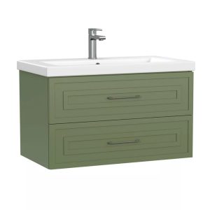 Тумба подвесная Cersanit Classic 80 Зеленый матовый 69092