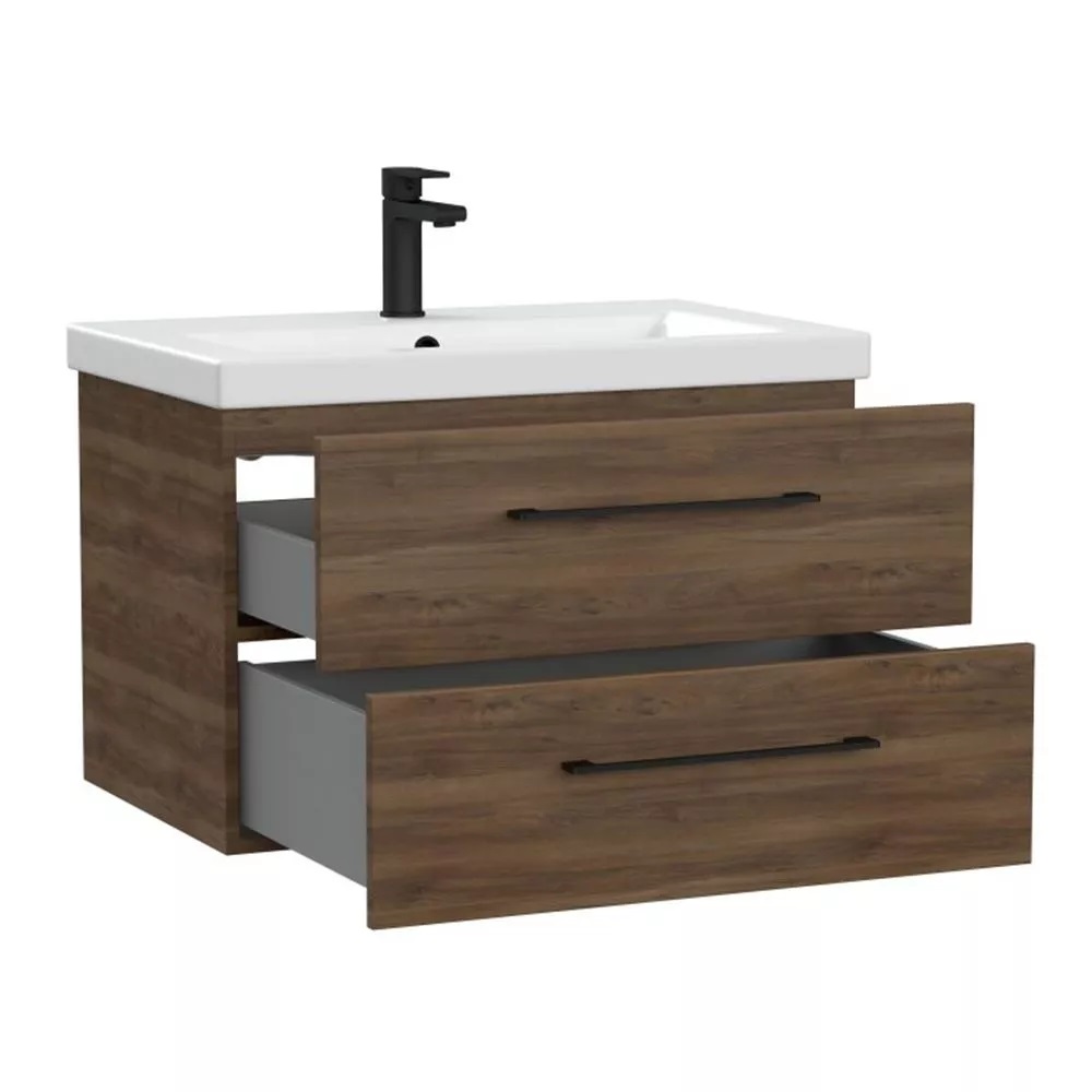 Тумба подвесная Cersanit Lara 70 Орех Табак 69159 Тумба подвесная Cersanit Lara 70 Орех Табак 69159 — изображение 2