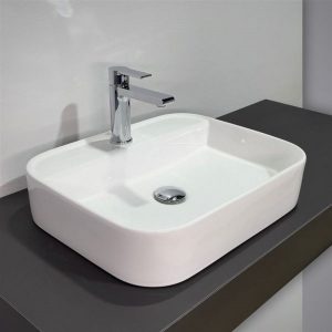 Раковина накладная Comforty 50 Белый глянцевый 78574-50