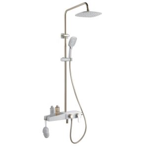 Душевая система Azario AZ-80 Белый / Золото AZ-801-1 Душевая система Azario AZ-80 Белый / Золото AZ-801-1