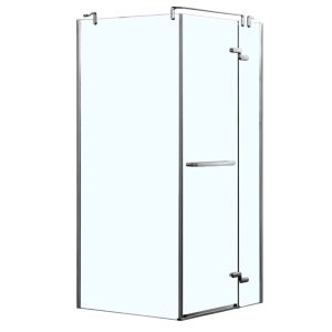 Душевой уголок Azario Montreal 90х90 правый Хром / Прозрачное AZ-NWG1231-R