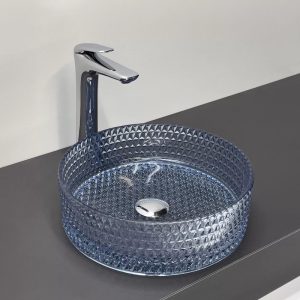 Раковина накладная Comforty 36 Небесно-голубой CF21011