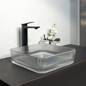 Раковина накладная Comforty 39 Прозрачный CF22402