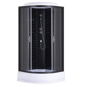 Душевая кабина Loranto Sunway 100х100 Черный / Тонированное CS-6610-25GB 100 Душевая кабина Loranto Sunway 100х100 Черный / Тонированное CS-6610-25GB 100