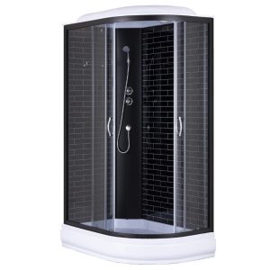 Душевая кабина Loranto Sunway 120х80 левая Черный / Прозрачное CS-66120-20L GB 120 Душевая кабина Loranto Sunway 120х80 левая Черный / Прозрачное CS-66120-20L GB 120