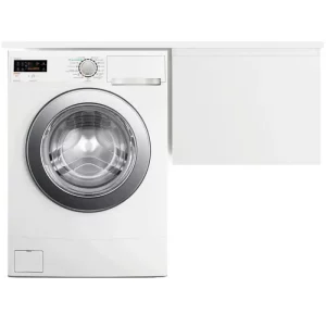 Тумба подвесная Эстет Dallas Luxe под стиральную машину 130 с раковиной Белый ФР-00002421