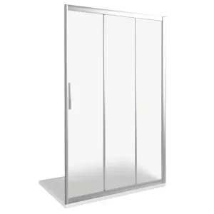 Душевая дверь Bas Orion 130х185 Хром / Грейп