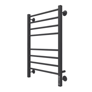 Полотенцесушитель электрический Terminus Сицилия 4670078527646 П8 80х53 диммер Черный матовый Полотенцесушитель электрический Terminus Сицилия 4670078527646 П8 80х53 диммер Черный матовый