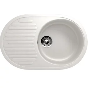 Мойка кухонная Ulgran Classic 72 U-107-341 Ультра-белый