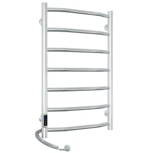 Полотенцесушитель электрический Laris Виктория П7 70х40 левый Хром глянцевый 73207638