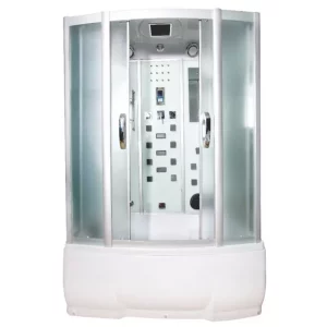 Душевая кабина Водный мир 170х85, Хром / Матовое, Высокий поддон Душевая кабина Водный мир 170х85, Хром / Матовое, Высокий поддон