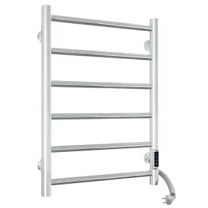 Полотенцесушитель электрический Laris Джаз П6 60х40 правый Хром глянцевый 73207470