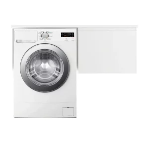 Тумба подвесная Эстет Dallas Luxe под стиральную машину 105 с раковиной Белый ФР-00009674