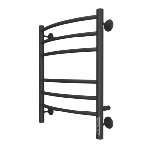 Полотенцесушитель электрический Terminus Классик 4670078527578 П6 60х48,2 диммер Черный матовый Полотенцесушитель электрический Terminus Классик 4670078527578 П6 60х48,2 диммер Черный матовый