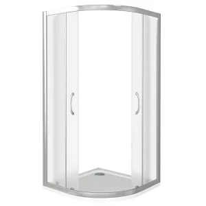 Душевой уголок Bas Latte 100х185 Хром / Прозрачное