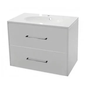 Тумба подвесная Эстет Vegas  90 с раковиной Белый ФР-00003490