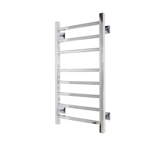 Полотенцесушитель электрический Санприз Квадро П8 400*800 11048 Хром глянцевый диммер слева